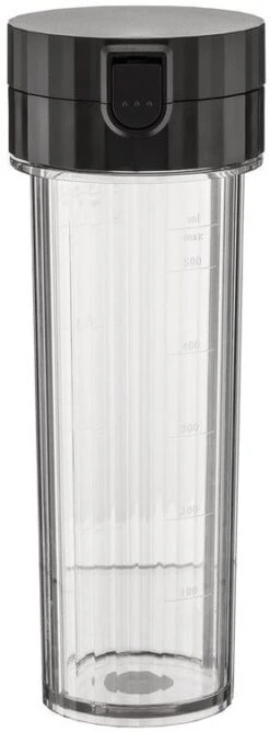 Alessi Smoothie Blender Plisse - Zwart - 380 W - Door Michele De Lucchi - MDL17 B -Keuken Kook Winkel 0029 MDL17 BORB 1x1 300dpi 1250pxl