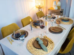 Cosy & Trendy Diep Bord Quintana Amber ø 20 Cm -Keuken Kook Winkel 10 quintana 10 17