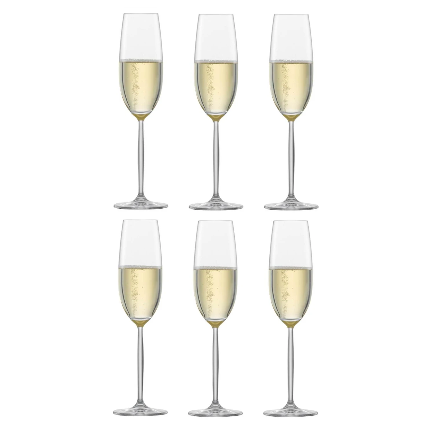 Schott Zwiesel Champagneglazen Diva - 220 Ml - 6 Stuks 1 Schott Zwiesel Champagneglazen Diva - 220 Ml - 6 Stuks