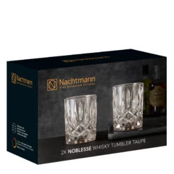 Nachtmann Whiskey Glazen Noblesse - Taupe - 295 Ml - 2 Stuks 7 Nachtmann Whiskey Glazen Noblesse - Taupe - 295 Ml - 2 Stuks -Keuken Kook Winkel 104242 nachtmann noblesse taupe whisky 3