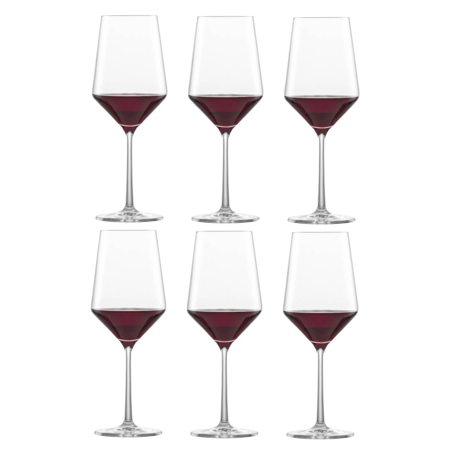 Zwiesel Glas Rode Wijnglazen Pure - 550 Ml - 6 Stuks 1 Zwiesel Glas Rode Wijnglazen Pure - 550 Ml - 6 Stuks