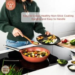 Westinghouse Koekenpannenset Performance - ø 24 En 28 Cm - Rood - Inductie En Alle Andere Warmtebronnen 10 Westinghouse Koekenpannenset Performance - ø 24 En 28 Cm - Rood - Inductie En Alle Andere Warmtebronnen -Keuken Kook Winkel 1200x1200 162