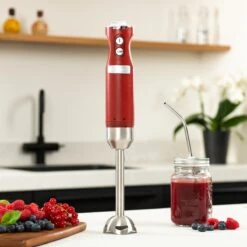 Westinghouse Retro Waterkoker + Broodrooster 2 Sleuven + Staafmixer - Rood 19 Westinghouse Retro Waterkoker + Broodrooster 2 Sleuven + Staafmixer - Rood -Keuken Kook Winkel 1200x1200 179