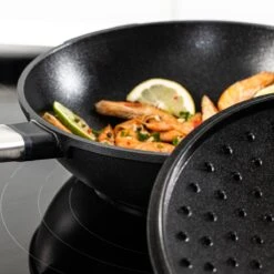 Westinghouse Pannenset Performance (Wokpan + Grillpan) ø 28 Cm - Zwart - Inductie En Alle Andere Warmtebronnen 17 Westinghouse Pannenset Performance (Wokpan + Grillpan) ø 28 Cm - Zwart - Inductie En Alle Andere Warmtebronnen -Keuken Kook Winkel 1200x1200 49