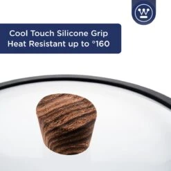 Westinghouse Pannenset Marble Wood (Wokpan ø 30 Cm + Braadpan + Hapjespan ø 28 Cm) - Inductie En Alle Andere Warmtebronnen 9 Westinghouse Pannenset Marble Wood (Wokpan ø 30 Cm + Braadpan + Hapjespan ø 28 Cm) - Inductie En Alle Andere Warmtebronnen -Keuken Kook Winkel 1200x1200 93