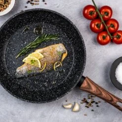 Westinghouse Pannenset Marble Wood (Koekenpan ø 28 En 30 Cm + Steelpan ø 18 Cm) - Inductie En Alle Andere Warmtebronnen 12 Westinghouse Pannenset Marble Wood (Koekenpan ø 28 En 30 Cm + Steelpan ø 18 Cm) - Inductie En Alle Andere Warmtebronnen -Keuken Kook Winkel 1200x1200 96