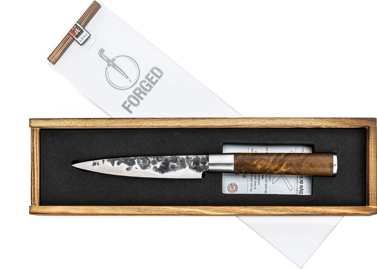 Forged Universeel Mes VG10 12.5 Cm 3 Forged Universeel Mes VG10 12.5 Cm - Afbeelding 3