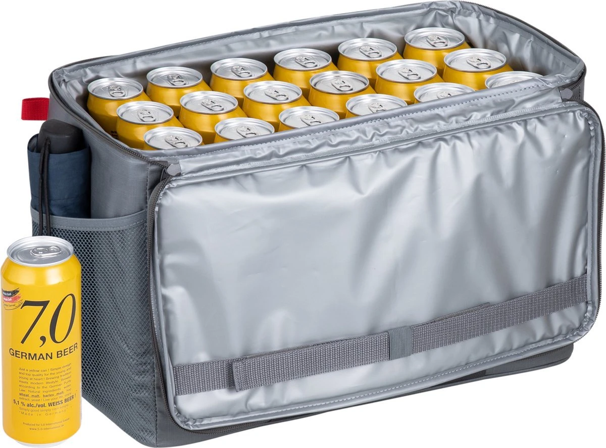 Resto Kitchenware Koeltasset Polis - Donkergrijs - 23 + 30 Liter 3 Resto Kitchenware Koeltasset Polis - Donkergrijs - 23 + 30 Liter - Afbeelding 3