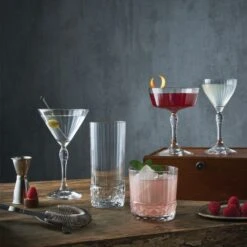 Bormioli Rocco Cocktailglazen America 20's - 270 Ml - 6 Stuks 5 Bormioli Rocco Cocktailglazen America 20's - 270 Ml - 6 Stuks -Keuken Kook Winkel 14649 1 1