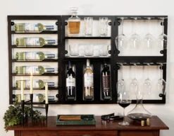 Blackwell Wijnrek - Voor 6 Flessen - Zwart -Keuken Kook Winkel 19 COOK2038 Edit 2