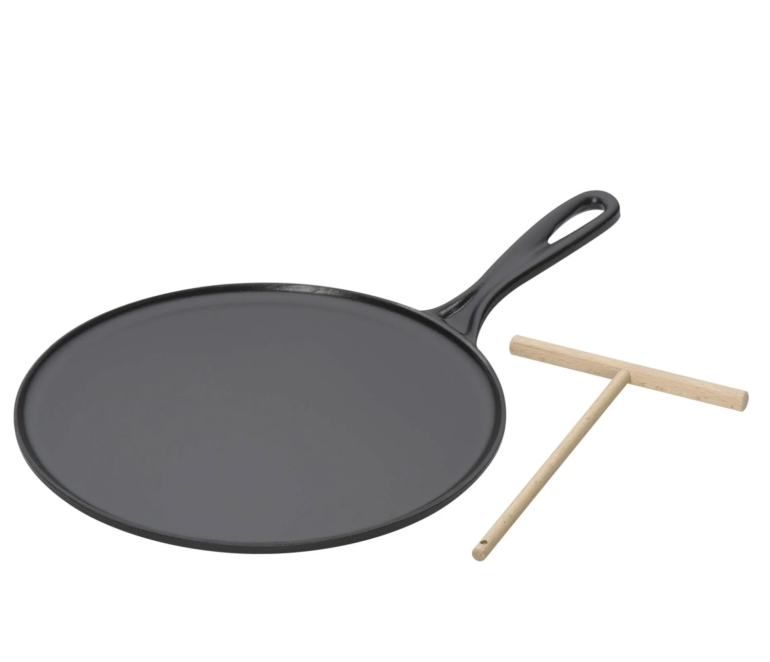 Le Creuset Pannenkoekenpan Tradition - Mat Zwart - ø 27 Cm 1 Le Creuset Pannenkoekenpan Tradition - Mat Zwart - ø 27 Cm