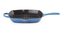 Le Creuset Grillpan Signature - Azure - 26 X 26 Cm - Geëmailleerde Anti-aanbaklaag 10 Le Creuset Grillpan Signature - Azure - 26 X 26 Cm - Geëmailleerde Anti-aanbaklaag -Keuken Kook Winkel 20183262200422 alt1