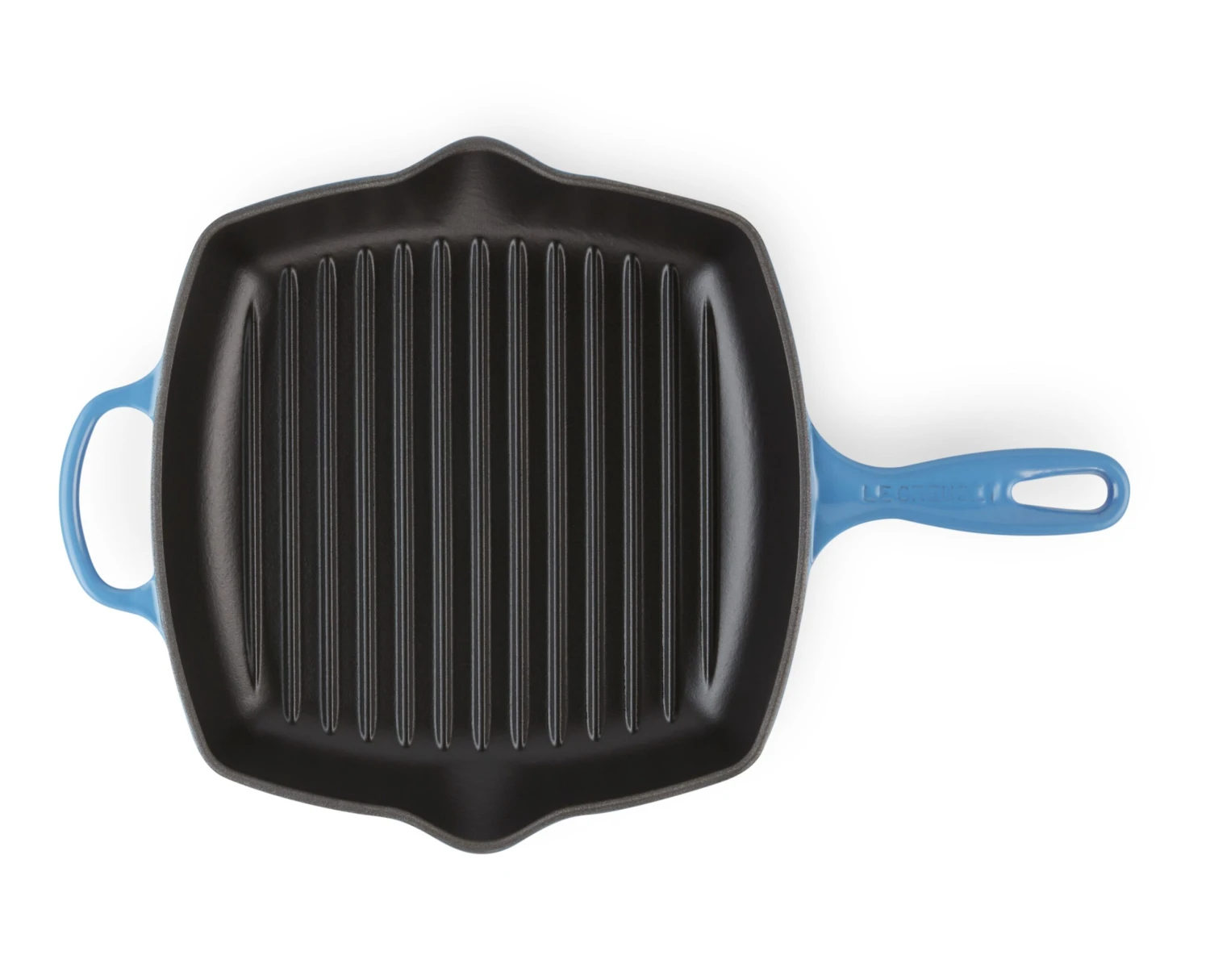 Le Creuset Grillpan Signature - Azure - 26 X 26 Cm - Geëmailleerde Anti-aanbaklaag 2 Le Creuset Grillpan Signature - Azure - 26 X 26 Cm - Geëmailleerde Anti-aanbaklaag - Afbeelding 2