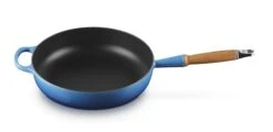 Le Creuset Hapjespan Signature - Azure - ø 28 Cm / 3.6 Liter- Geëmailleerde Anti-aanbaklaag
