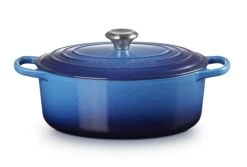 Le Creuset Braadpan Signature - Ovaal - Azure - ø 31 Cm / 6.3 Liter -Keuken Kook Winkel 21178292202430 alt1 1
