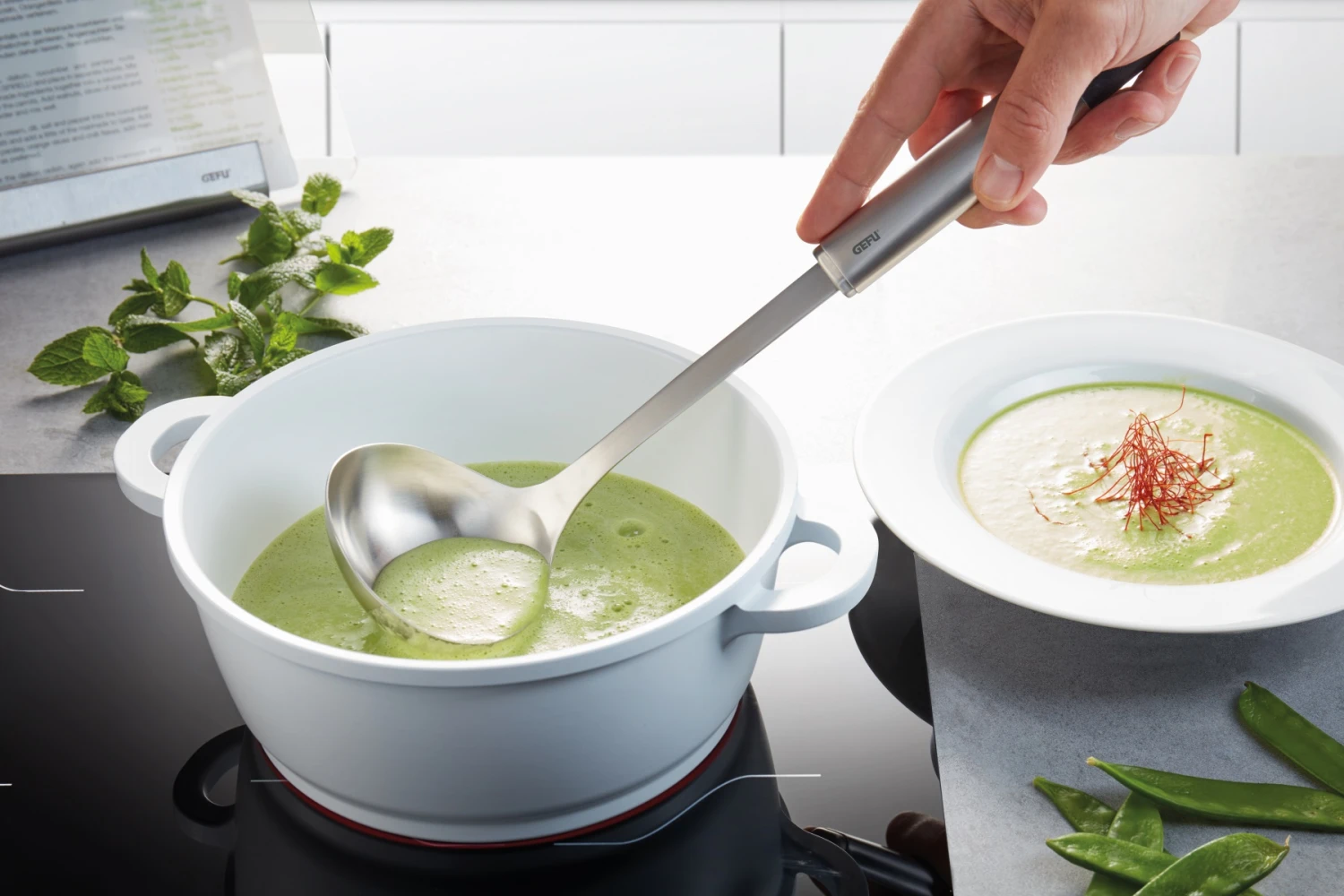 Gefu Soeplepel Primeline 33.5 Cm 2 Gefu Soeplepel Primeline 33.5 Cm - Afbeelding 2