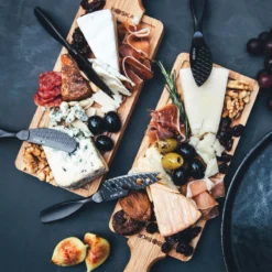 Boska Kaasmessenset Mini Monaco+ Zwart -Keuken Kook Winkel 307088 BOSKACheeseKnifeSetMiniMonaco Black 2 2400x