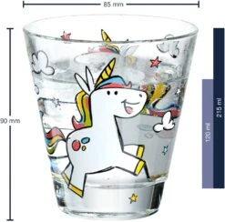 Leonardo Kinderglas Set Bambini Unicorn 215 Ml - 3-Delig -Keuken Kook Winkel 4002541179029 01