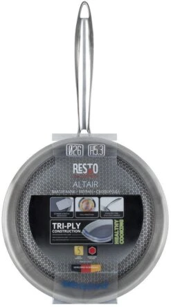 Resto Kitchenware Koekenpan Altair - ø 26 Cm - Standaard Anti-aanbaklaag 23 Resto Kitchenware Koekenpan Altair - ø 26 Cm - Standaard Anti-aanbaklaag -Keuken Kook Winkel 4260403577196