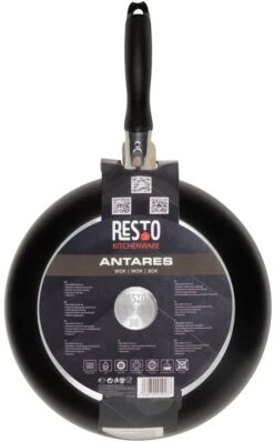 Resto Kitchenware Wokpan Antares - ø 28 Cm - Standaard Anti-aanbaklaag -Keuken Kook Winkel 4260709010137 1