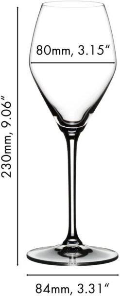 Riedel Rose Champagne Glazen Extreme - 2 Stuks -Keuken Kook Winkel 444100055 dimension itC8fgt9
