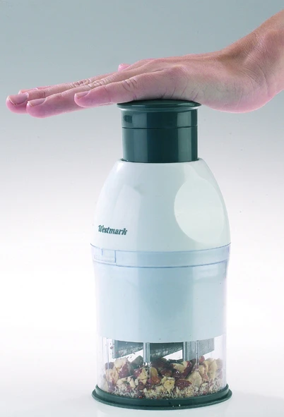 Westmark Uienhakker Wit 2 Westmark Uienhakker Wit - Afbeelding 2