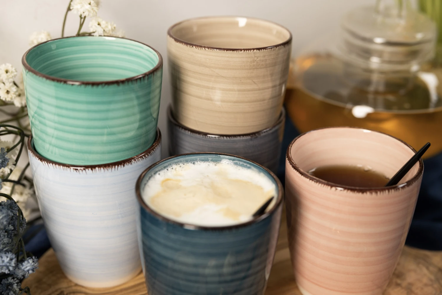 Studio Tavola Bekers Barbados 350 Ml - 6 Stuks 2 Studio Tavola Bekers Barbados 350 Ml - 6 Stuks - Afbeelding 2