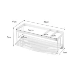 Yamazaki Gootsteenorganiser Tower Wit 11 Yamazaki Gootsteenorganiser Tower Wit -Keuken Kook Winkel 5016 dims eu 1000x