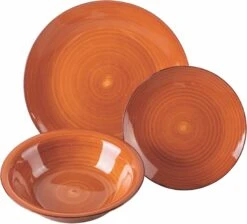 Villa D'Este Serviesset Baita - Chocolate - 18-delig / 6 Personen -Keuken Kook Winkel 5911819 a