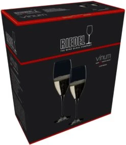 Riedel Champagne Glazen Vinum - Cuvee Prestige - 2 Stuks -Keuken Kook Winkel 641600048 packaging dnI3R IE