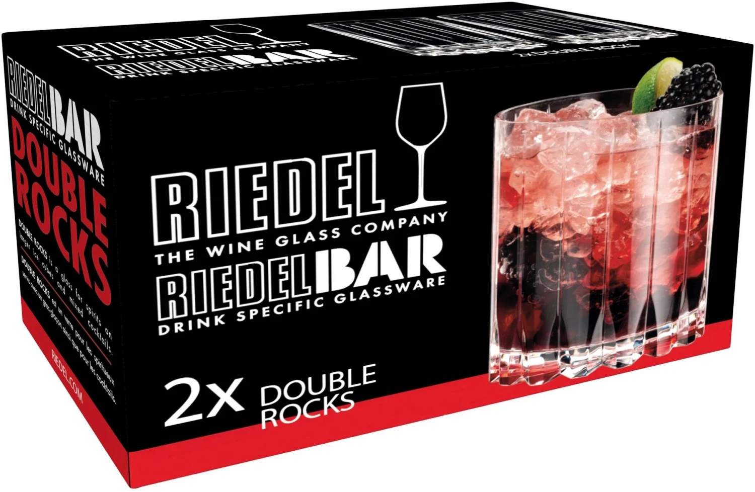 Riedel Whiskey Glazen Double Rocks - 2 Stuks 5 Riedel Whiskey Glazen Double Rocks - 2 Stuks - Afbeelding 5
