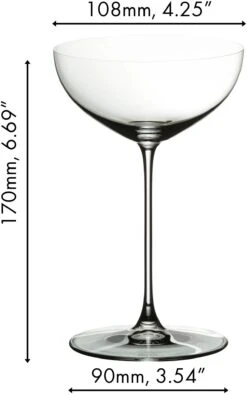 Riedel Cocktail Glazen Veritas - 2 Stuks -Keuken Kook Winkel 644900009 dimensions bqN9yyOT