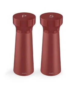 Amefa Peper- En Zoutset Modern Wood Terracotta 15 Cm