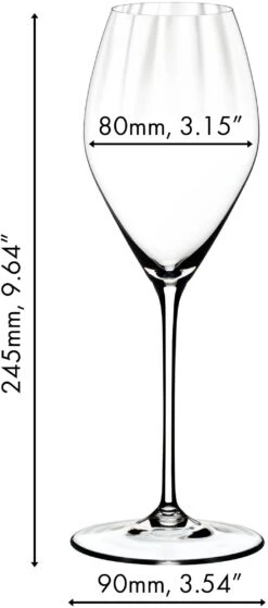 Riedel Champagne Glazen Performance - 2 Stuks -Keuken Kook Winkel 688400028 dimensions bxnKLINQ 2
