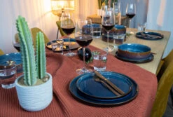 Cosy & Trendy Ontbijtbord Quintana Blue ø 22 Cm 6 Cosy & Trendy Ontbijtbord Quintana Blue ø 22 Cm -Keuken Kook Winkel 7 quintana 7 1