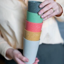 Koziol Bekers Connect Bruin 350 Ml - 2 Stuks -Keuken Kook Winkel 7022 5141 connect cup all 1 os1