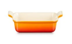 Le Creuset Ovenschaal Heritage - Oranjerood - 19 X 14 Cm / 1.1 Liter