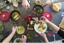 Staub Braadpan / Cocotte - Kersenrood - ø 22 Cm / 2.6 Liter -Keuken Kook Winkel 750036246