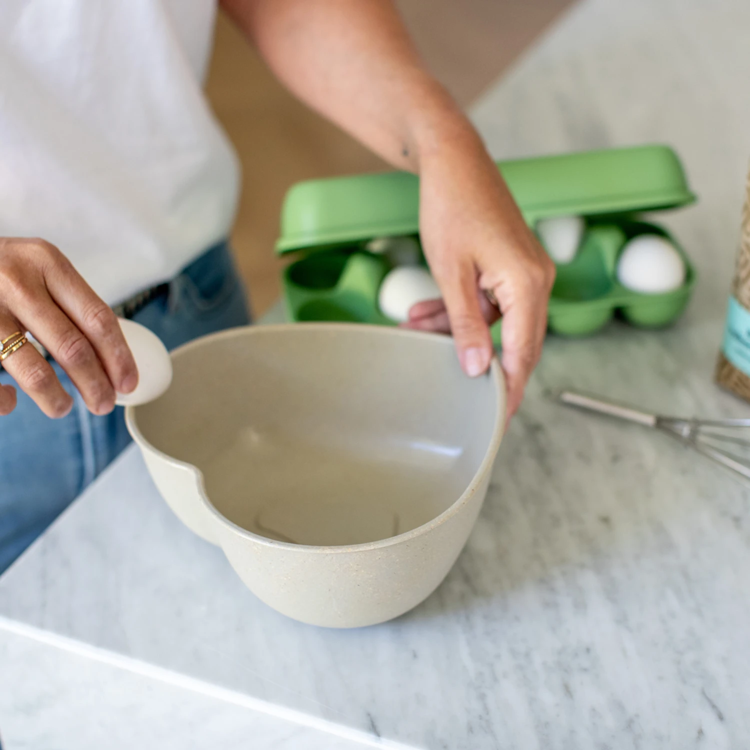 Koziol Eierdoos To Go Groen - 10 Eieren 3 Koziol Eierdoos To Go Groen - 10 Eieren - Afbeelding 3