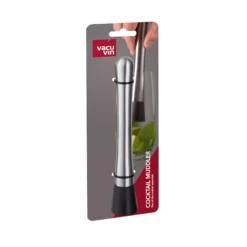 Vacu Vin Cocktailstamper - Zilver - 18.5 Cm -Keuken Kook Winkel 78545606 Cocktail Muddler Pack
