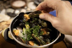 Anovi Mosselbestek - Verguld - 2-delig -Keuken Kook Winkel 8 Mosselen Anovi 8 1