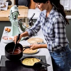 KitchenAid Steelpan Classic Forged - ø 20 Cm / 3.1 Liter - Keramische Anti-aanbaklaag -Keuken Kook Winkel 813CAuPQxL. AC SL1500