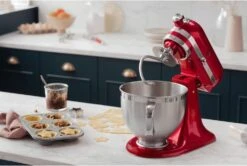 KitchenAid Keukenmachine Artisan - Kantelbare Kop - Appelrood - 4.8 Liter - 5KSM175PSEAC -Keuken Kook Winkel 8597015012305B15D 2 1