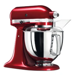KitchenAid Keukenmachine Artisan - Kantelbare Kop - Appelrood - 4.8 Liter - 5KSM175PSEAC -Keuken Kook Winkel 8597015012305B15D 4