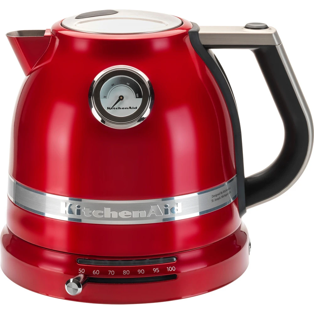 KitchenAid Waterkoker Artisan - Temperatuurregeling - Appelrood - 1.5 Liter - 5KEK1522ECA 1 KitchenAid Waterkoker Artisan - Temperatuurregeling - Appelrood - 1.5 Liter - 5KEK1522ECA