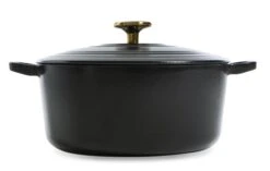 BK Braadpan Bourgogne - Pitch Black - ø 24 Cm / 4.2 Liter -Keuken Kook Winkel 8718311313673 1 1 1