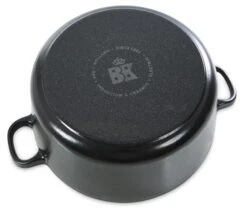 BK Braadpan Bourgogne - Pitch Black - ø 24 Cm / 4.2 Liter -Keuken Kook Winkel 8718311313673 4 1 1