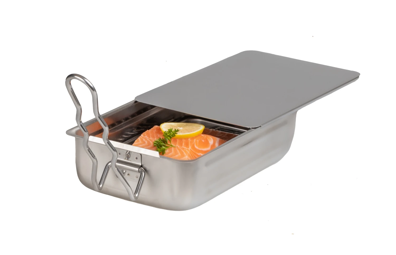 Jay Hill Rookoven - RVS - 28 X 17 X 7 Cm 1 Jay Hill Rookoven - RVS - 28 X 17 X 7 Cm