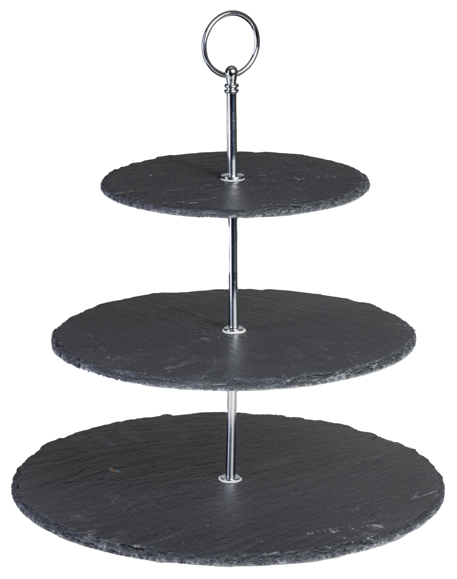 Sareva Etagere / Serveertoren Leisteen 3-Laags 3 Sareva Etagere / Serveertoren Leisteen 3-Laags - Afbeelding 3