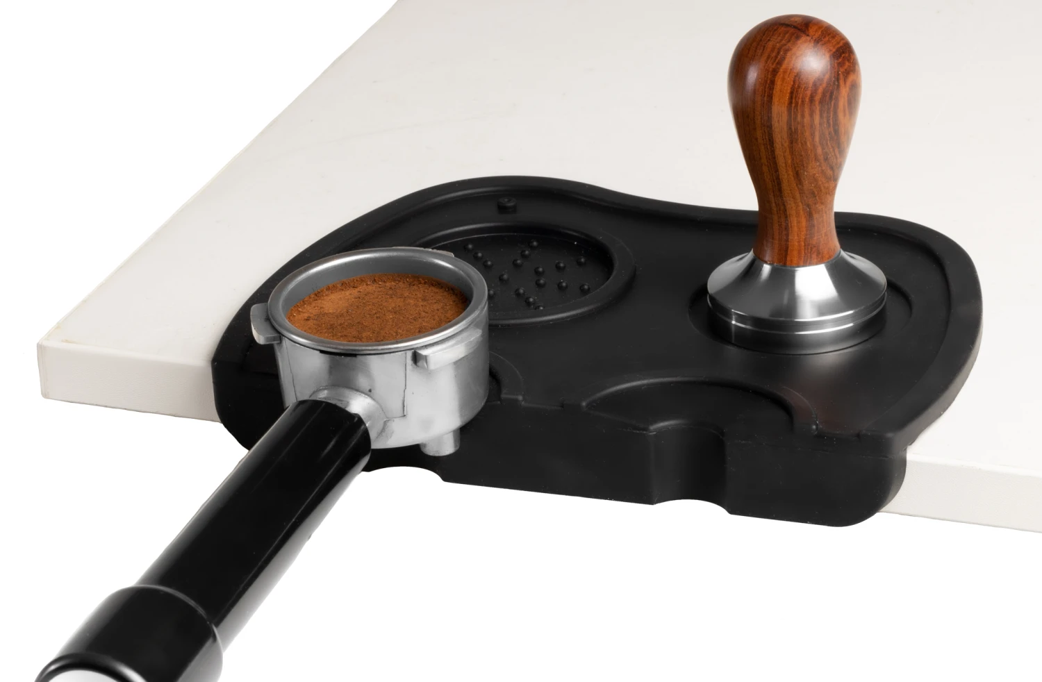 Jay Hill Tamper Mat - Siliconen - Zwart 1 Jay Hill Tamper Mat - Siliconen - Zwart